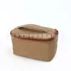 Moda Coreana Bolsita Cosmética de Papel Kraft Europea y Americana Bolsa de Almacenamiento Portátil Simple de Papel Kraft Neceser Multifuncional