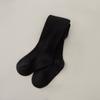 Novas Meias-Calças Infantis com Listras Verticais, Leggings Estilosas e Versáteis com Reforço Adicionado, Disponíveis em Sete Cores para Meninas