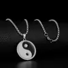 Collar Hip-Hop de Acero de Titanio Europeo y Americano para Hombre Marca de Moda Personalidad Callejera Marca Militar Colgante de Celebridad de Internet Cadena Larga para Suéter Joyería de Aleación