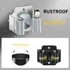 Soporte de mopa transfronterizo, acero inoxidable, estante de mopa sin taladro, clip de herramienta de almacenamiento para mopa y escoba, accesorio de baño montado en la pared