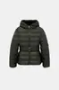 Nueva Chaqueta Gruesa con Capucha Impermeable y Cortavientos, Moda Europea y Americana, Ajustada, para Mujer, Otoño 2025