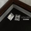 Qingmei flash explosivo boutique circonita inferior súper brillante decoración de diamante para uñas carbono alto transparente cuadrado grueso azúcar de roca ovalado circonio