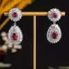 Pendientes de Zirconia Gota de Agua para Mujer 2026 Estilo Nuevo Súper Popular Lujo Ligero Elegantes Versátiles Exquisitos Pendientes de Moda