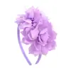 Cross-border New Children's Headwear Festival Performance Flower Hairband Estilo coreano em meninas Rose Headband Acessórios para cabelo 293