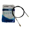 Cable de freno trasero eléctrico para motocicleta de doble ajuste con tapa dura 1,85 m cable de freno de motocicleta eléctrica cable de freno trasero de scooter de motocicleta cable de freno trasero