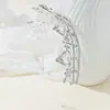 Corona de novia europea y americana aleación hueca gota de agua tocado foto joyería vestido de novia Corona venta al por mayor