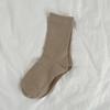 Calcetines blancos de hada pequeños puff color caramelo calcetines de mujer calcetines de rizo de color sólido calcetines de largo medio versátiles verano delgados verano japonés