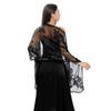 Nuevo chal bordado con lentejuelas de peonía para novia, dama de honor, vestido de novia, vestido de noche, chal femenino, comercio exterior transfronterizo al por mayor