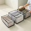 Caixa organizadora de roupas íntimas e lingerie, estilo gaveta, com divisórias para organizar calcinhas, sutiãs e meias, adequada para guarda-roupas