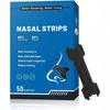 Tira nasal para ronco transfronteiriço, adesivo nasal, forte, cor da pele, bronzeado, tira nasal para respiração para melhorar o sono, ventilação, adesivo nasal