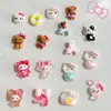 Nuevos Accesorios de Arte para Uñas de Gatito de Dibujos Animados Sanrio Celebridad de Internet Estilo Caliente Resina Lindo Gato KT Accesorios de Armadura para Uñas