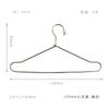 Suministro transfronterizo mini gancho para ropa creativo alambre de metal pequeño gancho para ropa Dorado pequeño gancho para ropa Accesorios para juguetes