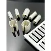 Identificador de cable de alambre abierto transparente tipo tarjeta tira marcadora manguito de marcado K201/202/203/204