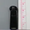No. 5 Tiradores de Cremallera, Tirador de Nailon Negro por Electroforesis, Tirador de Cremallera Metálico para Bolsos y Ropa, Tirador de Cremallera de Aleación de Zinc