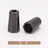 Campana de Metal Colgante Cono Hexagonal Cuerda de Tubo Recto Hebilla de Extremo Hebilla de Extremo de Cuerda de Pantalón de Aleación de Zinc Accesorios de Ropa Jinda