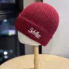 Chapéu de Tricô Estilo Coreano para Mulheres com Circunferência de Cabeça Grande, Inverno, Proteção para Orelhas Solta, Emagrecimento Facial, Chapéu de Lã Grosso Quente, Gorro Slouchy à Prova de Frio