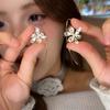 Estilo Dulce y Fresco Chica Picante Aros Lisos Nicho Gama Alta Minimalista Cara Redonda Pinzas para Orejas Personalizadas Círculo de Celebridad de Internet Pendientes