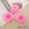 Flor de argila macia tridimensional de 35mm rosa flor grande imitação de Jade artesanal diy capa de celular joia para cabeça de traje antigo material de colar