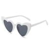 Nova Cross-border Venda Rápida Óculos de Sol Moda Coração Amor Óculos de Sol Dobradiça de Metal Grande Armação Personalizado Óculos de Amor