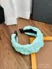 Nova Faixa de Cabelo Trançada Estilo Coreano para Todas as Estações, de Aba Larga, Antiderrapante, com Coroa Alta, Adequada para Lavar o Rosto e Sair, Faixa de Cabelo de Tecido