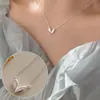 Collar de Perro Salchicha Dulce y Genial para Mujer, Sencillo y a la Moda, Estilo Coreano Versátil, Cadena Única para Clavícula, Estilo Ins, Cadena Ligera de Lujo para el Cuello