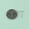 Accesorios para pendientes de aro de plata de ley s925, accesorios para pendientes de cuentas redondas, pendientes de frijol, pendientes colgantes hechos a mano para bricolaje, materiales para joyería