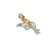 Pinza para el Cabello Mariposa Ojo de Gato Estilo Bosque Dulce Clip Retro Francés de Gama Alta para Flequillo Lateral de Hada Clip para el Flequillo