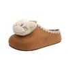 Mules Slip-on Estilo Birkenstock Fofas de Desenho Animado para Mulheres, Novas Mules de Solado Grosso Aumentadoras de Altura Outono 2026