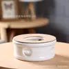 Tetera de cristal con calefacción estilo japonés, flor, base vacía Lou, restaurante, calefacción con vela, té perfumado, aislamiento, té, cerámica, estufa de té cálida