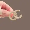 Broche Pequeño Estilo Chanel para Traje de Mujer Hebilla de Pin para Cuello de Camisa de Gama Alta Exquisito Pin Pequeño Chapado en Oro Accesorios para Ropa de Cárdigan de Moda