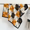 Bufanda Avanzada Camelia Estilo Coreano 90cm Bufanda de Seda Twill Nuevo Estilo Cadena Bufanda Cuadrada Grande Chal Protector Solar Pañuelo para la Cabeza Mujer