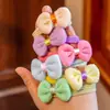 Anillo para toalla Cuerda para el cabello de niños no daña el cabello, Liga para el cabello, Liga de goma para el cabello de niña, Cola de caballo de niña, Lindo