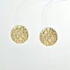Brincos de Pérola de Milho Redondos com Bolinhas, Estilo Pequeno Fragrante, Brincos de Turquesa de Luxo Leve de Nicho para Mulheres