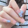 Unha Beleza Fritillary Joias Amor Unha Metal Edge Diamante Magic Shell Stone 2023 Novos Acessórios Internet Celebrity