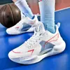 Zapatos de baloncesto para niños y niñas, niños y adolescentes, zapatos prácticos de entrenamiento de caña alta, zapatos de estudiante, venta al por mayor