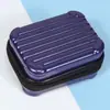 Estilo K Portátil Atacado Pequeno Porta-Cartões Capa Dura de PC Cor Doce Cosmético Bolsa de Cosméticos Bolsa de Ombro Mini Bolsa Pequena para Viagem de Uma Noite