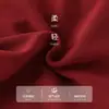 Enterizo Rojo Estilo Chino Nuevo para Bebé para Celebración de Luna Llena, Cien Días y Primer Cumpleaños, Enterizo Tradicional de Botones Bordados