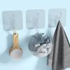 Colgador de Abrigos Shamaner Gancho para Toallas de Cocina y Baño Adhesivo Individual Sin Taladro Adhesivo Sin Marcas Colgador de Abrigos y Sombreros Clavo de Almacenamiento Sin Clavos