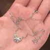 Collar de Perlas de Plata S925 para Mujer Diseño de Nicho Moderno Elegante Elegante No se Desvanece Cadena para Clavícula Apilada Accesorios Venta al por Mayor