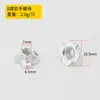 Pads Ajustables para Pies de Muebles, Pads de Pies con Tornillo M10M8M6 Engrosados Antideslizantes y Resistentes al Desgaste, Pads para Pies de Mesas y Sillas, Varias Especificaciones