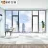 Puertas y ventanas Weidun VDx70 ventana abatible ventana de aluminio de puente roto sistema de sellado balcón aislamiento acústico ventana de piso a techo hogar hermosa atmósfera