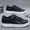 Comércio Exterior Transfronteiriço 2026 Novo Estilo Tênis Branco com Velcro, Sapatos Esportivos Casuais Versáteis para Homens, Dropshipping F062