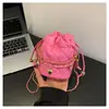 Bolso pequeño de diseño nicho para mujer 2024 nuevo primavera y verano color caramelo rombos cadena bolso bandolera de moda minibolso moda