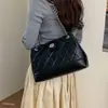 Bolso Cruzado de Hombro Único Tipo Cubo para Mujer, Diseño Acolchado, Nuevo Modelo 2026, Elegante, Gran Capacidad, Bolso Vintage para el Trabajo