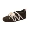 Nuevos Zapatos de Mujer Primavera 2026 con Aumento de Altura Oculto, 6cm~ Zapatos Mary Jane Casuales con Cinta de Satén, Boca Baja
