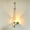 Lámparas de pared estilo lujo, hechas a medida bajo pedido, lámparas de pared de arte moderno, disponibles en varios diseños para la decoración de paredes de fondo de hoteles y villas