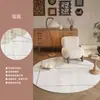 Tapete luxuoso e de alta qualidade para sala de estar, sofá, mesa de centro, tapete de quarto, resistente à sujeira e fácil de manter, tapete de chão redondo antiderrapante