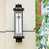 Nudo Chino Solar de Pared Nueva Casa Chinoiserie Casa Autoconstruida Exterior Impermeable Luz para Puerta de Patio Luz de Pared de Casa Autoconstruida