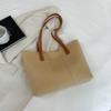 Bolso de Gran Capacidad para Mujer 2025 Nuevo Moda Simple Transfronterizo Bolso de Hombro Bolso Tote para Estudiantes Universitarios para Clase y Traslados