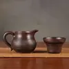 Cerâmica Púrpura Mineral Original Padrão de Faca Copo de Fair Capacidade Grande Conjunto de Chá Kung Fu Divisor de Chá Conjunto de Filtro